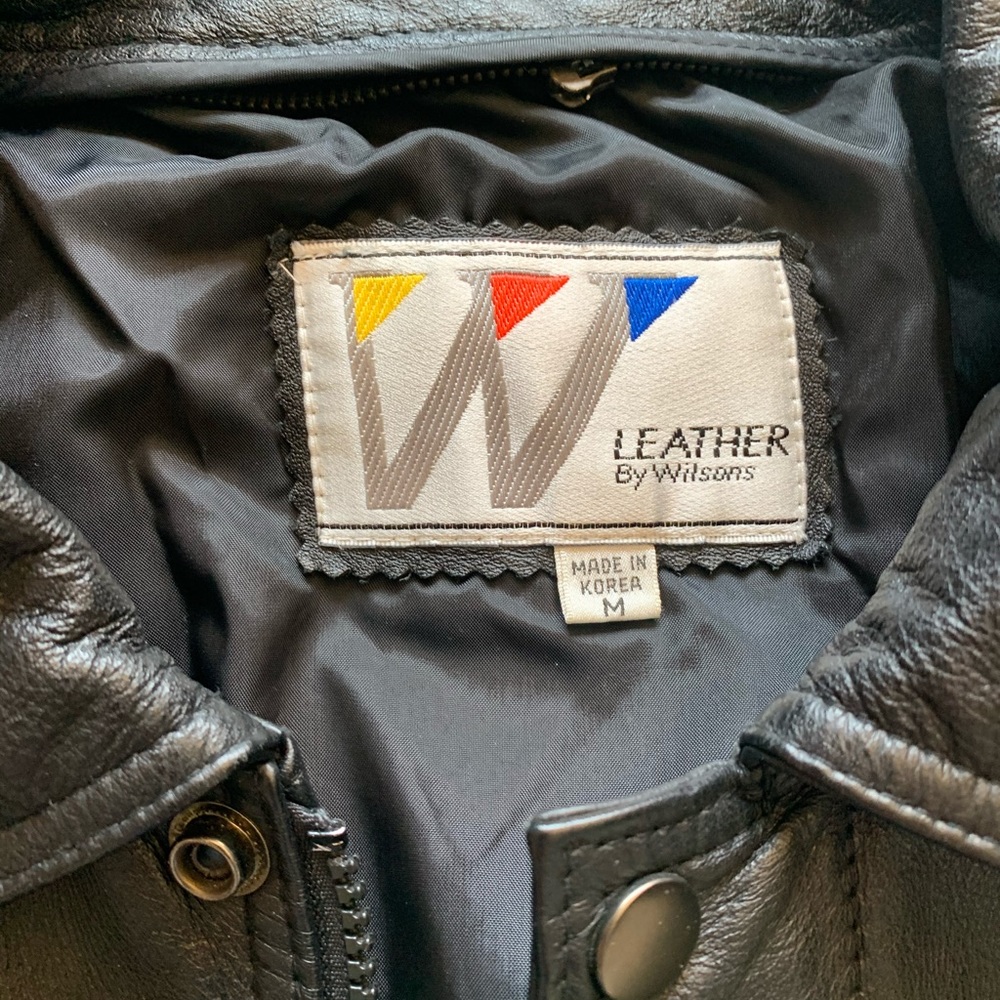 leather jacket - Picture 2 of 2